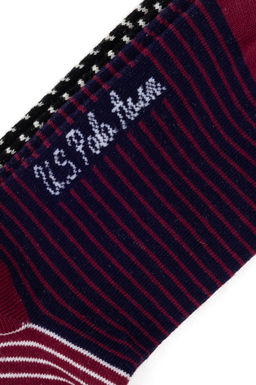 Женские носки бордового цвета Неожиданная скидка в корзине - U.s. polo assn фото 3