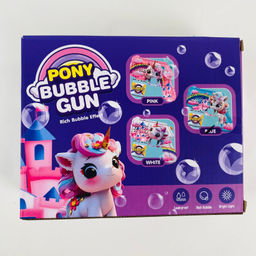 Мыльные пузыри пистолет Пони (свет) (арт. 103) - Storyland фото 6
