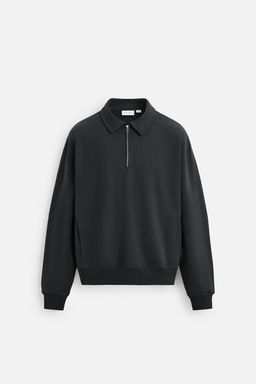 POLO SWEATSHIRT WITH ZIP - Zara фото 15