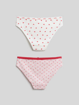 ACOOLA / Трусы детские для девочек в наборе из 2шт Renee_br разноцветный  фото 3