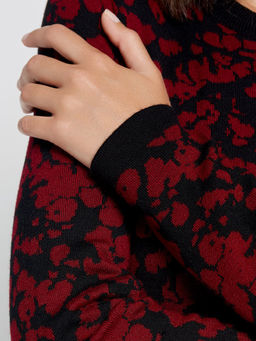 Платье женское ZZ-03002 black/bordo - Eleganzza фото 4