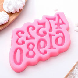 Молд Цифры, силикон, 15?10 см, МИКС - Simaland фото 4