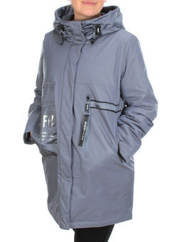 BM-07 LIGHT GRAY Куртка демисезонная женская (100 гр. синтепон) - Fashion фото 3