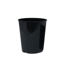 Цена за 5 шт. Горшок для рассады, для роз, 2 л, d = 14 см, h = 18 см, пластик, чёрный, Greengo