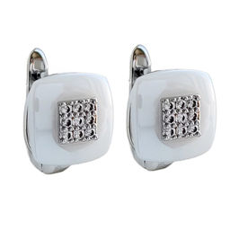 Серьги с керамикой