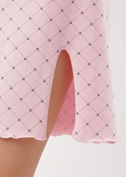 LS15-1208 Сорочка ночн. жен. Лапка (ЧЗ)