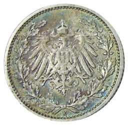 1/2 марки 1906 года Е Германия