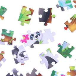 Пазлы детские Панды, 60 элементов - Puzzle time фото 3