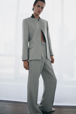 PANTAL?N FLARE ESTRUCTURA ZW COLLECTION / Gris