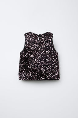 SEQUINNED TOP - Zara фото 2