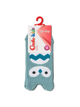 Цена за 2 пары Conte-kids TIP-TOP (мордашки) бл.бирюзовый