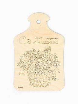 Набор для творчества Доска для выжигания "Сирень" НТ501