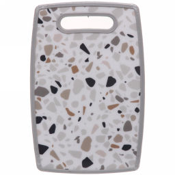 Цена за 2 шт. Доска разделочная "Stone" 20*30*1см Крошка светлая