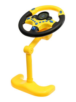 Руль музыкальный «Cупер водитель» с кронштейном, световые и звуковые эффекты