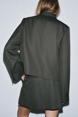 ZW COLLECTION STRAIGHT BLAZER - Zara фото 3