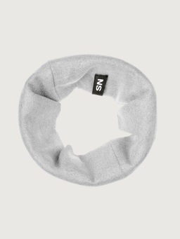 Комплект шапка и снуд 12л22926 серый меланж