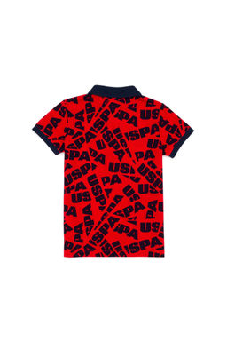 U. S. Polo Assn Красная футболка-поло для мальчика - U.s. polo assn фото 5