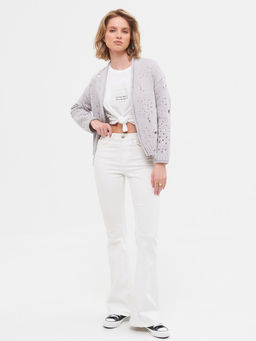 Кардиган л1342 бежевый - Стим фото 3