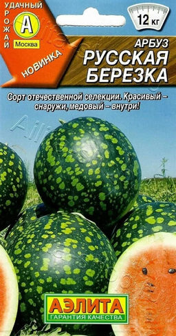 Арбуз Русская березка 1г (Аэлита)