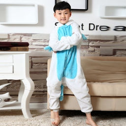 Пижама кигуруми Единорог с крыльями (детская)