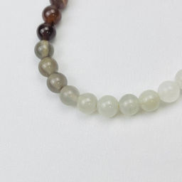 Браслет из Лунного камня градиент - Радуга самоцветов фото 5