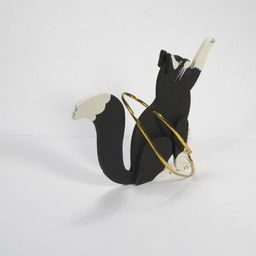 Новогодние украшения: Кошка сидящая 9005 - Idh фото 3