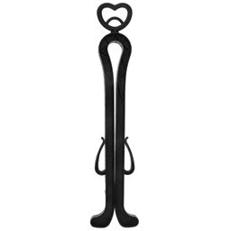 Держатель пластмассовый для голенищ сапог, 35х7,5см, черный (Китай)