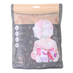 Трусики-подгузник, многоразовый, Перья - Крошка я фото 6