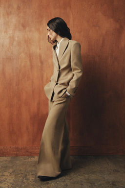 TROUSERS WITH WOOL SEAM DETAIL ZW COLLECTION - Zara фото 9