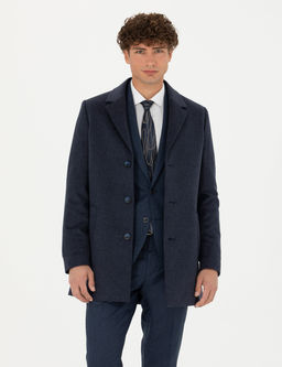 _ndigo Y_n Kar___ml_ Ekstra Slim Fit Ka_e Kaban