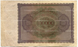 100000 марок 1923 года Германия