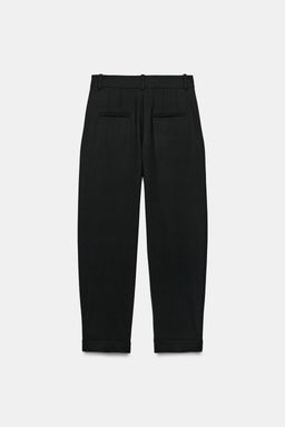 PANTAL?N PINZAS TRABILLAS ZW COLLECTION / Negro - Zara фото 3