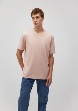 Pembe Basic Tisort - Mavi фото 2