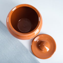 Горшок для запекания Вятская керамика, 900 мл, терракотовый