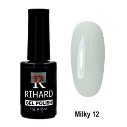 N12 Rihard Milky Gel Polish Гель-лак - коллекция пудровых оттенков, 10 мл