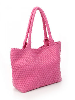 LACCOMA сумка СУ1033-фуксия эко кожа хлопок  фото 2