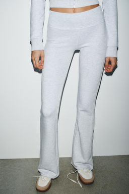 FLARE FLEECE TROUSERS - Zara фото 2