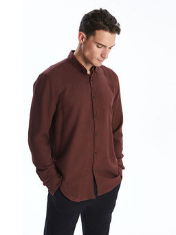 Slim Fit Uzun Kollu Arm?rl? Erkek G?mlek