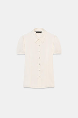 SATIN SHIRT - Zara фото 10
