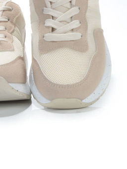 05-6028-6 BEIGE Кроссовки женские (искусственные материалы) - No name фото 14