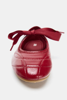 BALLET FLATS WITH BOW - Zara фото 15