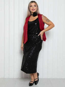 Юбка П-2216/1 Цвет:черный