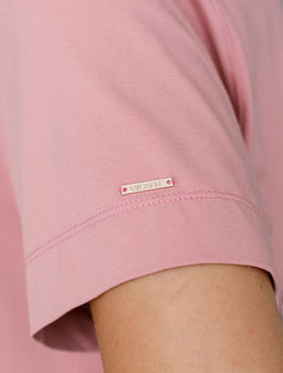 Футболка из премиального хлопка с эластаном - Vilatte фото 2