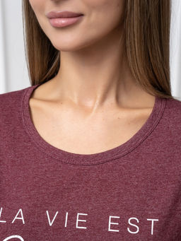 Туника жен.арт.388/3-4,бордовый - Binita фото 4