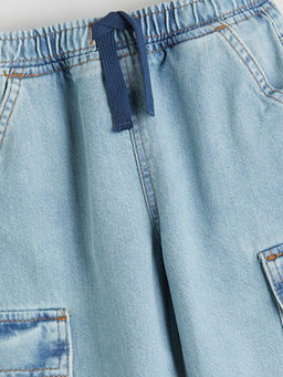 Beli Lastikli Erkek ?ocuk Jean Pantolon