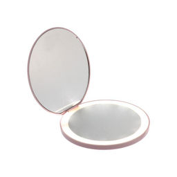 Зеркало KZ-02, подсветка, 9×9×0.7 см, 1 диод, от USB