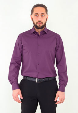 Сорочка мужская длинный рукав GREG 730/139/PL/Z  фото 7