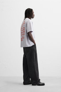 WASHED SLOGAN SWEATSHIRT - Zara фото 4