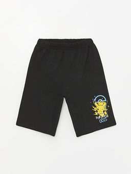 Bisiklet Yaka Pikachu Bask?l? K?sa Kollu Erkek ?ocuk ?ortlu Pijama Tak?m? - Waikiki фото 3