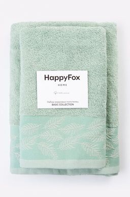 Набор махровых полотенец 2 шт Happy Fox Home  фото 12